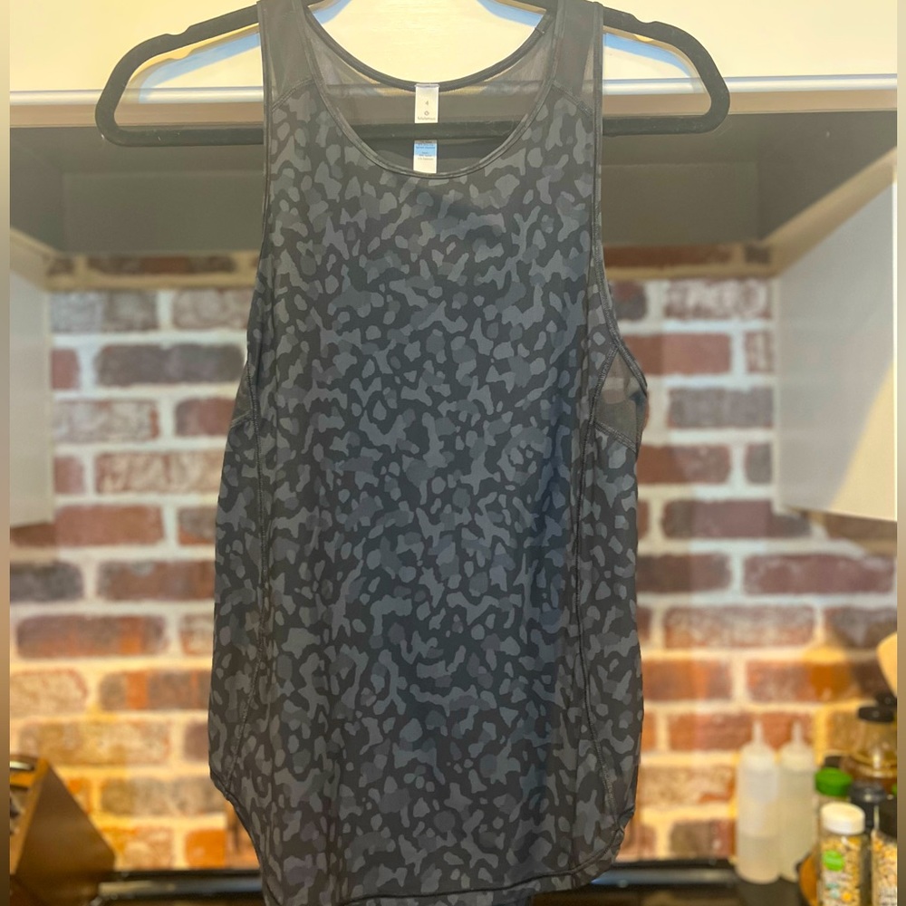 lululemon Sculpt Tank Dotted Size 4